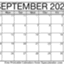 September Calendar